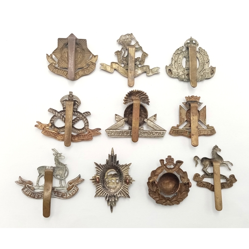 10-x-ww1-british-infantry-cap-badges