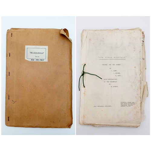 85 - Two Scripts from the 1948 Movie 'The Glass Mountain'. Starring Michael Denison and Valentina Cortese... 