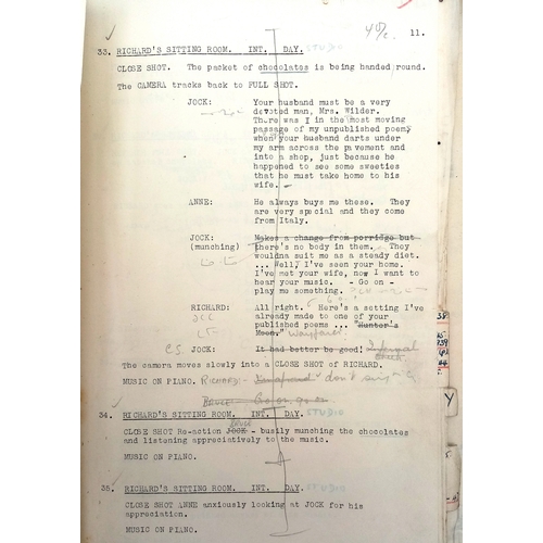 85 - Two Scripts from the 1948 Movie 'The Glass Mountain'. Starring Michael Denison and Valentina Cortese... 
