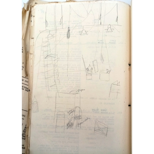 85 - Two Scripts from the 1948 Movie 'The Glass Mountain'. Starring Michael Denison and Valentina Cortese... 