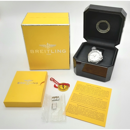62 - A Breitling Colt Automatic Gents Watch. Model A32350. Stainless steel bracelet and case - 40mm. Crea... 