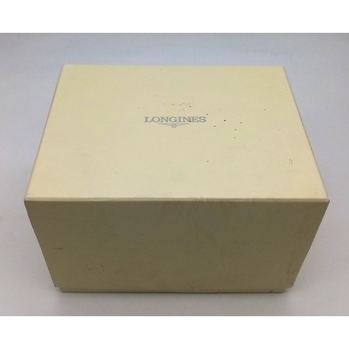 76 - A Longines Master Collection Automatic Gents Watch. Model L2.738.4. Brown leather strap. Stainless s... 