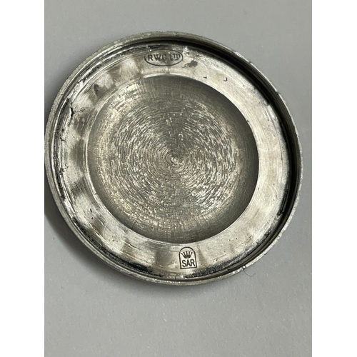 61 - A Gents Rolex Marconi special watch. In working order, rare black dial.  Hallmarked inner case RWC (... 