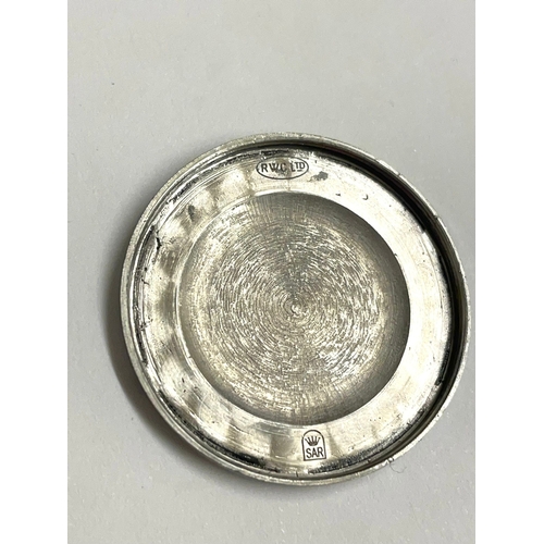 61 - A Gents Rolex Marconi special watch. In working order, rare black dial.  Hallmarked inner case RWC (... 