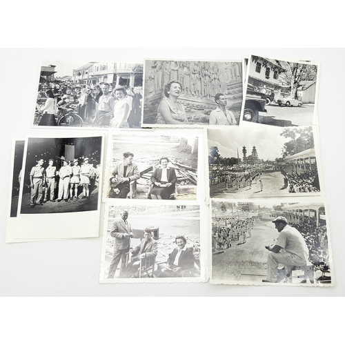 101 - 'The Quiet American' Movie Ephemara with Black and White Picture Collection From the 1958 Film. Dire... 