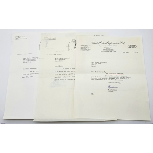 101 - 'The Quiet American' Movie Ephemara with Black and White Picture Collection From the 1958 Film. Dire... 