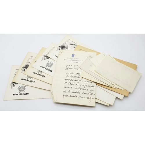 101 - 'The Quiet American' Movie Ephemara with Black and White Picture Collection From the 1958 Film. Dire... 