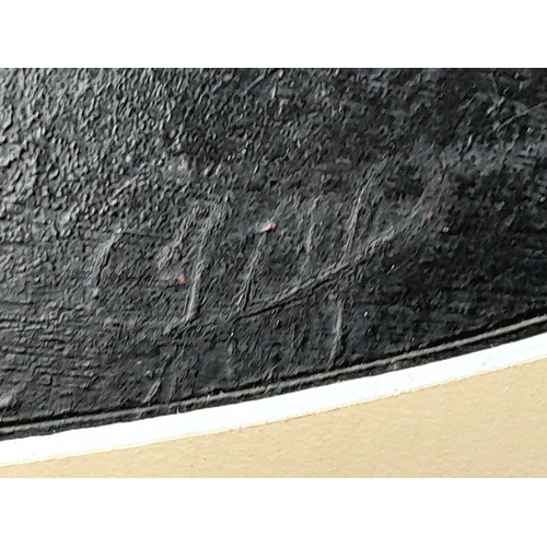 80 - An Oil on Board Picture of a Young Girl by the Coast. Signed but unable to make out artists name. In... 