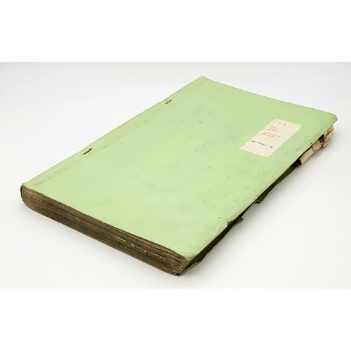 551 - An Extremely Rare Shooting Script from the 1948 Movie ' Daughter of Darkness'. From the estate of sc... 