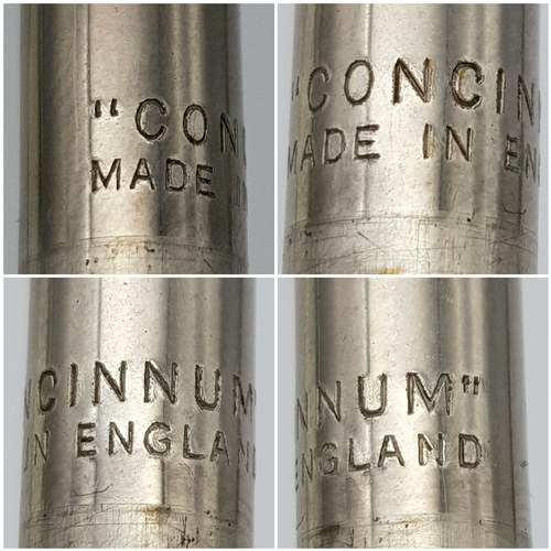 595 - 2 x Vintage CIGARETTE CUTTERS to include a SOLINGEN together with a rare CONCINUMM ‘CLARINET’  CIGAR... 