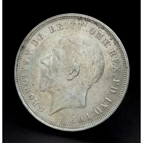 730 - A George VI Silver Rocking Horse Crown Coin.