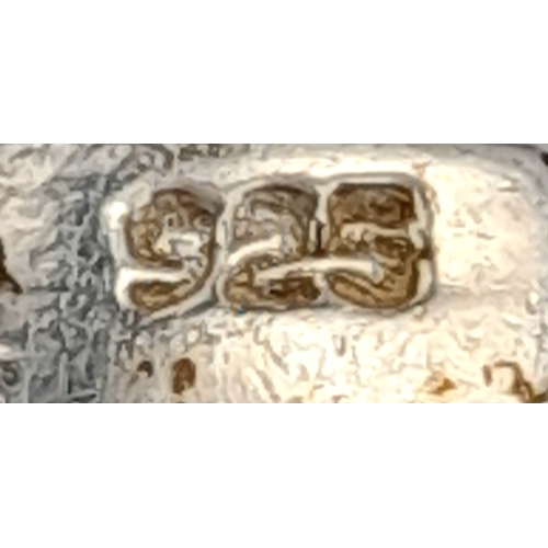 767 - A Very Elegant Sterling Silver Amethyst Set Tennis Bracelet-19cm Length. The Bracelet is set with El... 