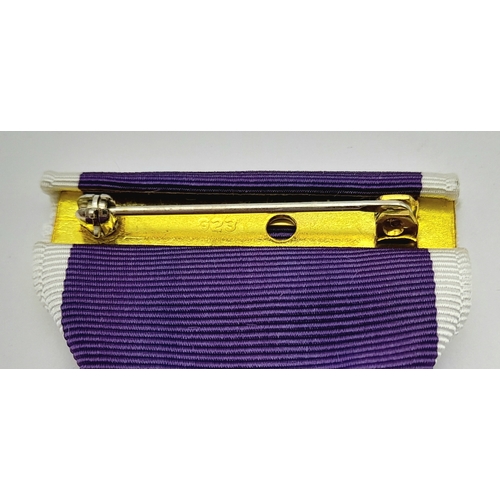 794 - Vietnam War Era Purple Heart in original case. The ribbon bar is missing as it would have been on th... 