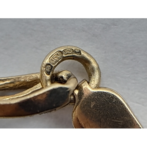 214 - A FABULOUS 9K GOLD AMETHYST 