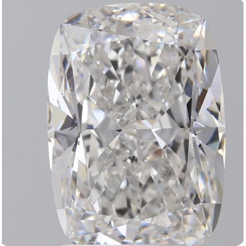 842 - A 3.03ct Cushion modified brilliant cut Lab-Grown Diamond. Color D, clarity VS1. IGI certified. Cert... 