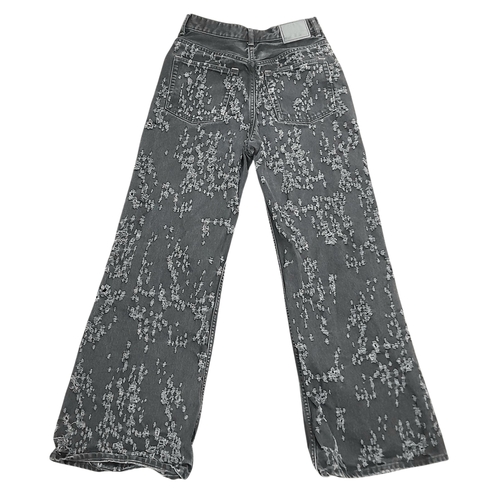 741 - A pair of Acne Studios black denim jeans. Designed with a classic five-pocket layout and zip fly. Eu... 