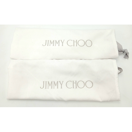 622 - A pair of Jimmy Choo classic black suede pointed Romy heels. Size 35/UK size 2.5. In a good conditio... 