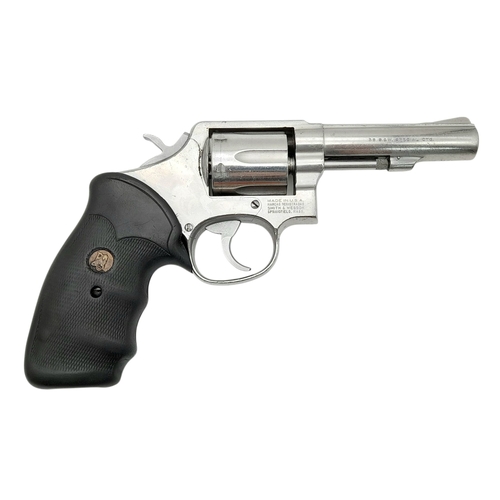 823 - A Deactivated Smith and Wesson 38 Special Revolver. Comes with an EU deactivation certificate. UK/EU... 