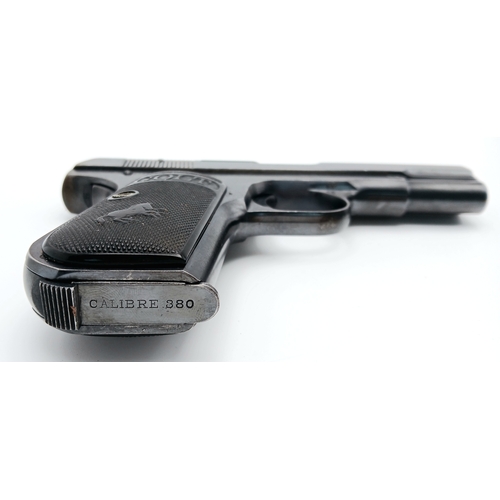 810 - A Deactivated Colt Semi-Automatic Model 1903 Hammerless Pistol. Original brown leather holster. A lo... 