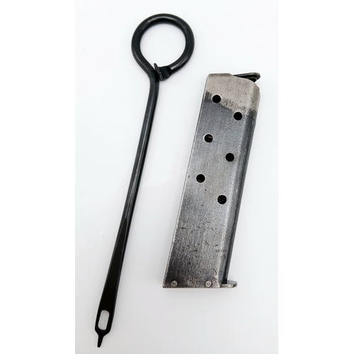 810 - A Deactivated Colt Semi-Automatic Model 1903 Hammerless Pistol. Original brown leather holster. A lo... 