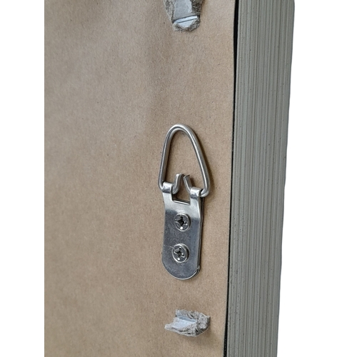 818 - A fabulous stone set picture of the Chrysler building in New York .   58 x 120cms