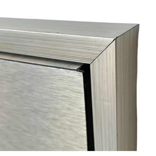 818 - A fabulous stone set picture of the Chrysler building in New York .   58 x 120cms