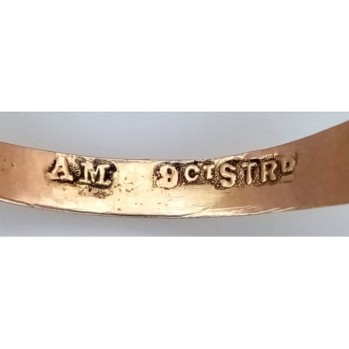 740 - A 9K YELLOW GOLD TURQUOISE AND SEED PEARL SET VINTAGE RING. TOTAL WEIGHT 1.2G. SIZE Q. SC 9030