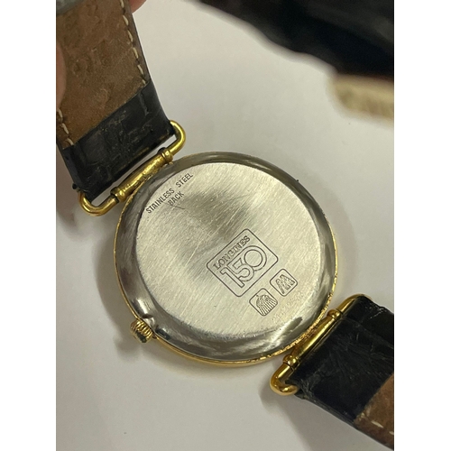 837 - A Longines midsize watch requires battery. L12