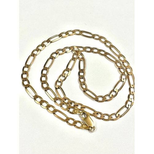 844 - A 9ct gold chain necklace , 8.7g. L11