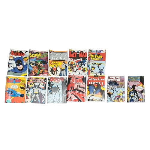An original collection of 12 DC comics Batman advertising posters. 28 X ...
