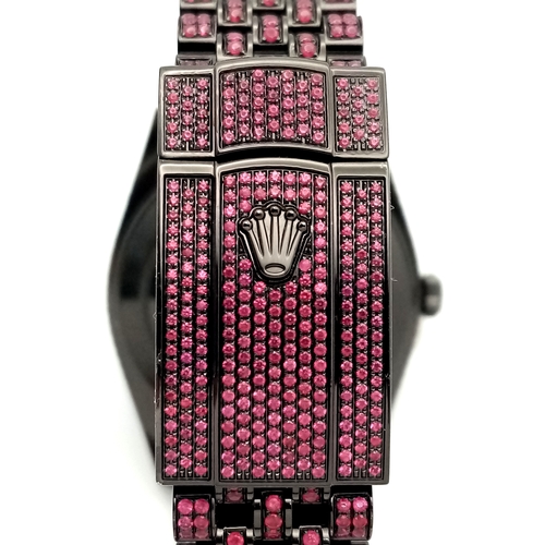 39 - A Rolex 'Vampire' Datejust Gents Automatic Watch. Model 126300. The entire exterior of the watch (in... 