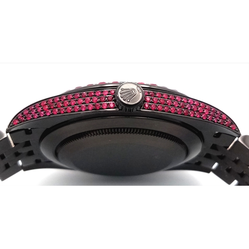 39 - A Rolex 'Vampire' Datejust Gents Automatic Watch. Model 126300. The entire exterior of the watch (in... 