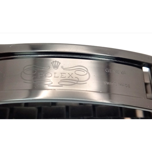 39 - A Rolex 'Vampire' Datejust Gents Automatic Watch. Model 126300. The entire exterior of the watch (in... 