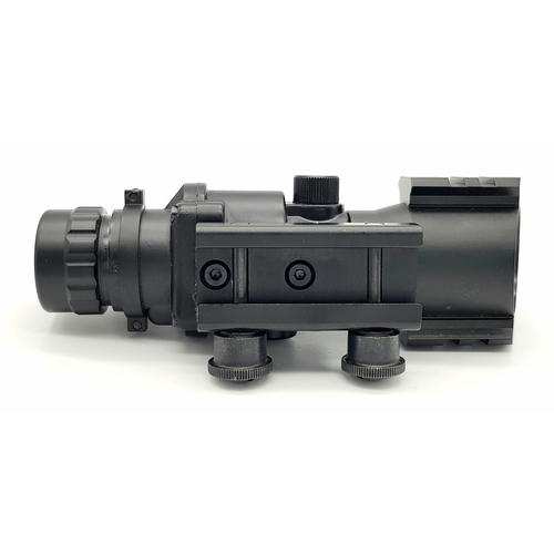 A VLIFE 4 x32 Compact Rifle Scope. Optics good. In good condition ...