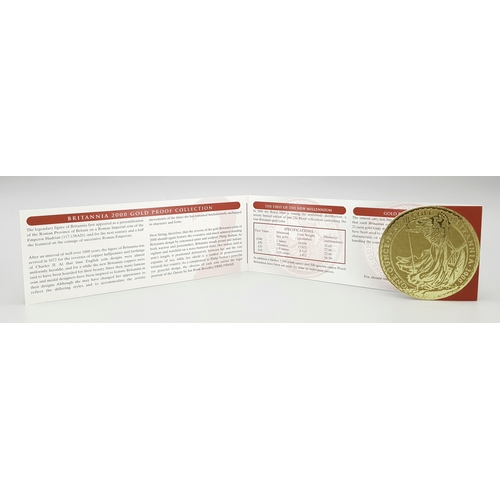 66 - A Royal Mint 2000 Gold Proof Britannia Coin Collection. This coin set features 4 x 22k gold coins po... 