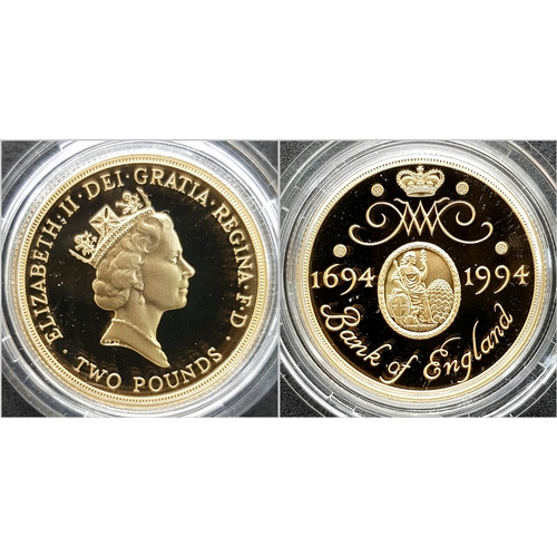 80 - A 1994 United Kingdom Gold Proof Sovereign Four Coin Collection. The 1994, 22K gold proof four coin ... 