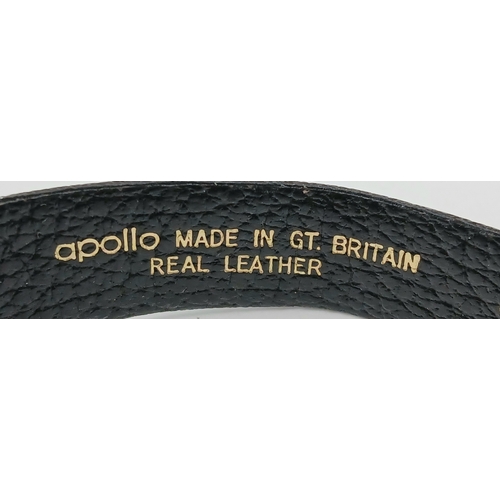 77 - Gentleman’s HAMILTON AUTOMATIC WRISTWATCH. Black leather strap . Circular Date window at 6 o’clock. ... 