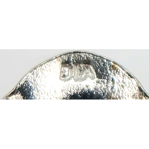 91 - Beautiful pair of 9 CARAT WHITE GOLD, DIAMOND and PEARL EARRINGS. Complete with WHITE GOLD BACKS. Fu... 