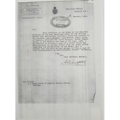 93 - A scarce ‘between the wars’ award of the British Empire Medal (BEM) in a long service group of four ... 