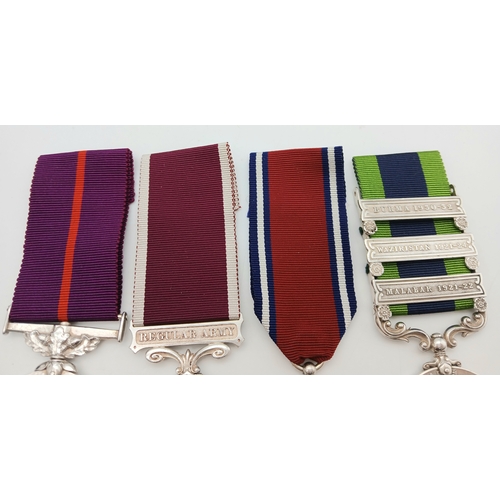 93 - A scarce ‘between the wars’ award of the British Empire Medal (BEM) in a long service group of four ... 