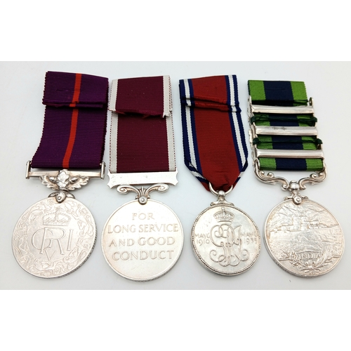 93 - A scarce ‘between the wars’ award of the British Empire Medal (BEM) in a long service group of four ... 