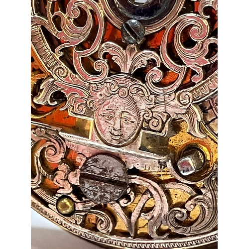 147 - Rare Antique SILVER PAIRED POCKET WATCH. Outer Silver Case Hallmarked London 1799. Exquisite  Inner ... 