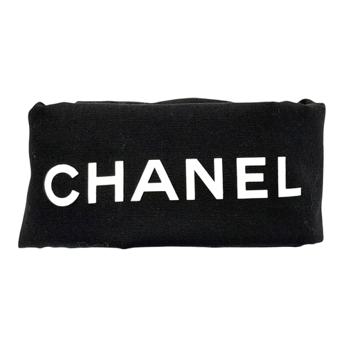 690 - A Chanel Black Caviar Classic Double Flap Bag. Black caviar leather exterior with silver-tone hardwa... 