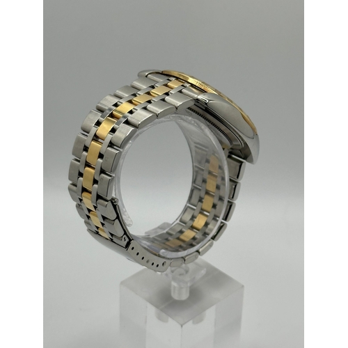 108 - A Tudor 21013 Rotor self winding Watch. 38mm Case, with date box, Bi Metal strap.  Year 2017, Watch ... 