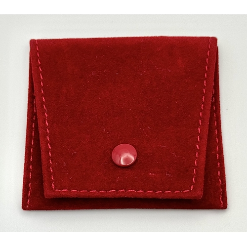 29 - An 18K Gold and Diamond Pave Cartier Love Band Ring. 4mm width. Size 50. 2.1g. Comes with a Cartier ... 