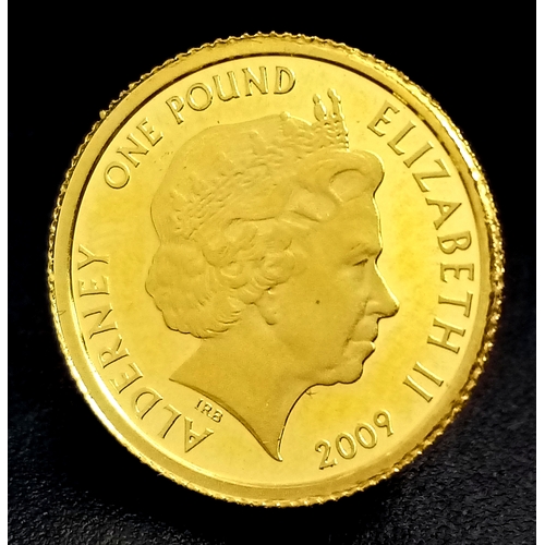 52 - A 2009 QUEEN ELIZABETH II 22K PROOF COIN TO CELEBRATE THE 50TH ANNIVERSARY OF THE FIRST MINI COOPER ... 
