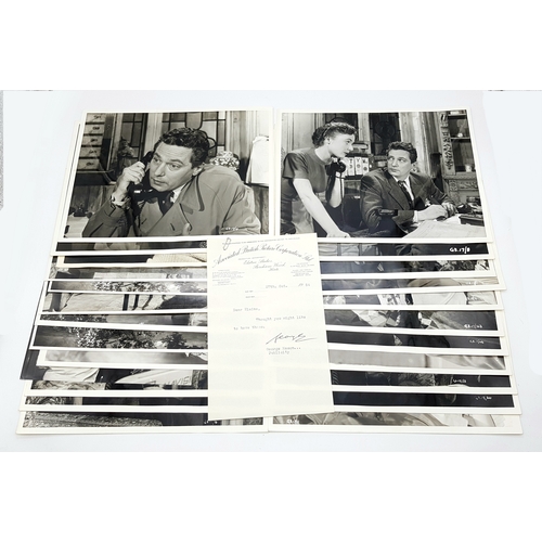 92 - A Wonderful, Rare Collection of Acclaimed Academy Award Winning Actor, Peter Finch, Black and White ... 