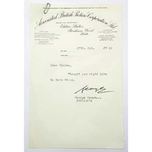 92 - A Wonderful, Rare Collection of Acclaimed Academy Award Winning Actor, Peter Finch, Black and White ... 