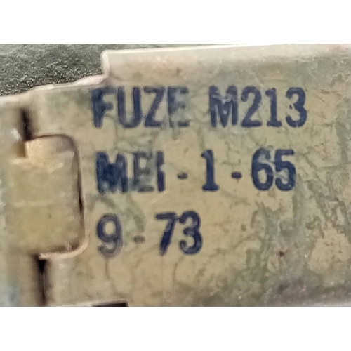 329 - INERT Cutaway Vietnam Era US M-67 “Baseball” Grenade. The theory was that most American boys could t... 