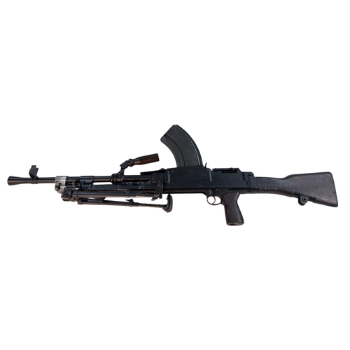 248 - A Deactivated 1955 British Bren Mk3 Light Machine Gun. This .303 calibre beast has a tripod and remo... 